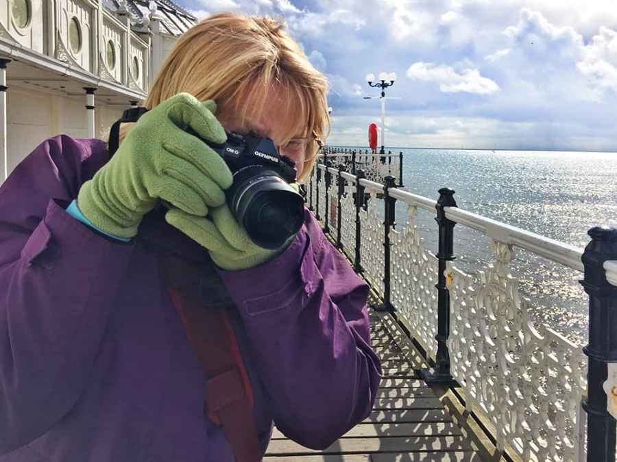 Participants on the AP/Olympus Brighton Photo Walk in March 2018