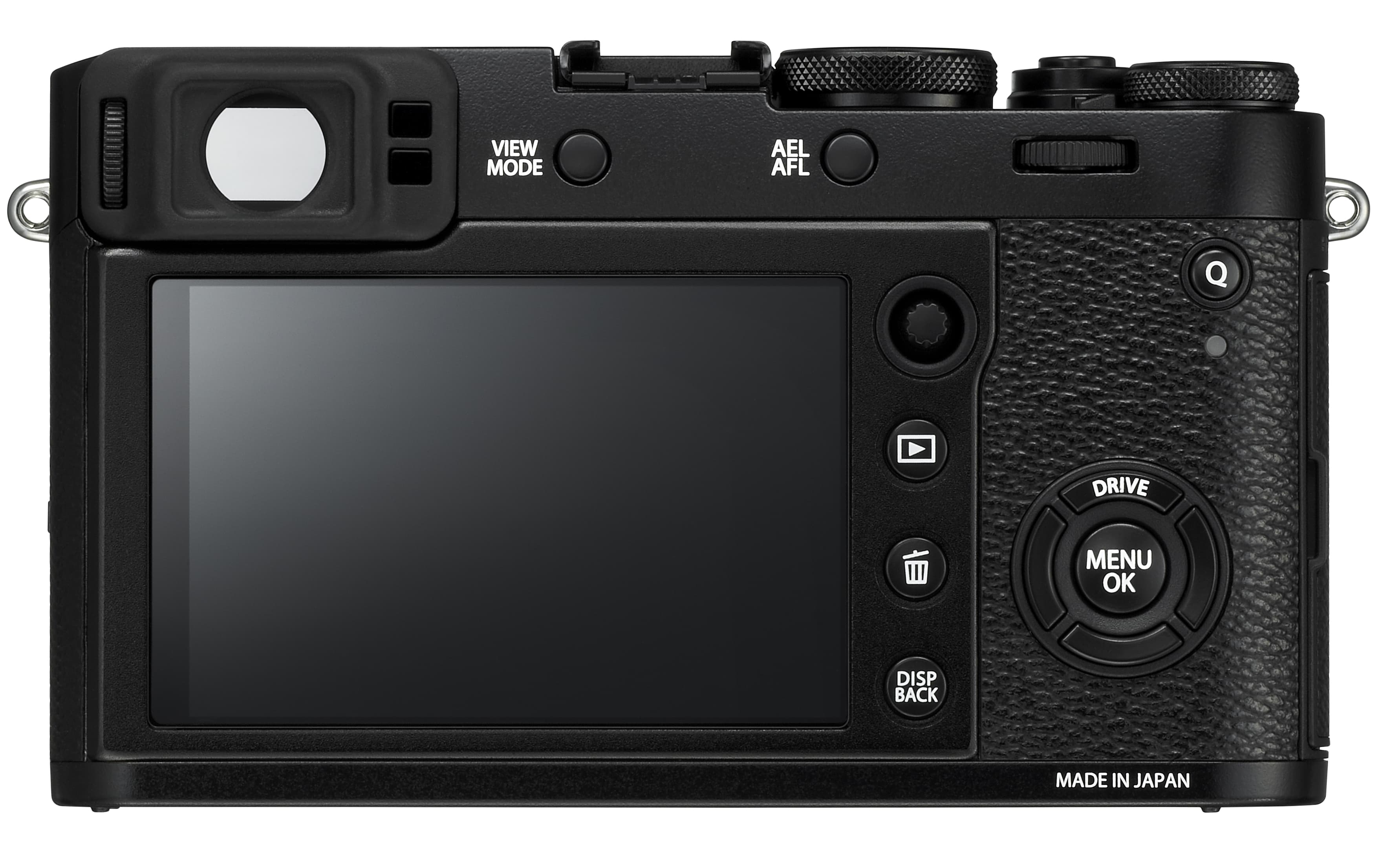 The hybrid viewfinder of the X100F is unique