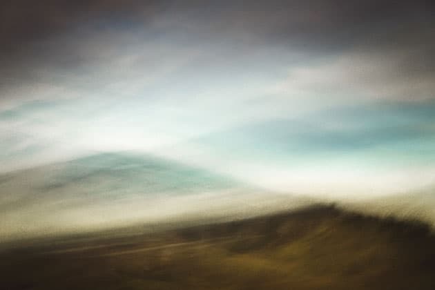 Intentional camera movement landscapes