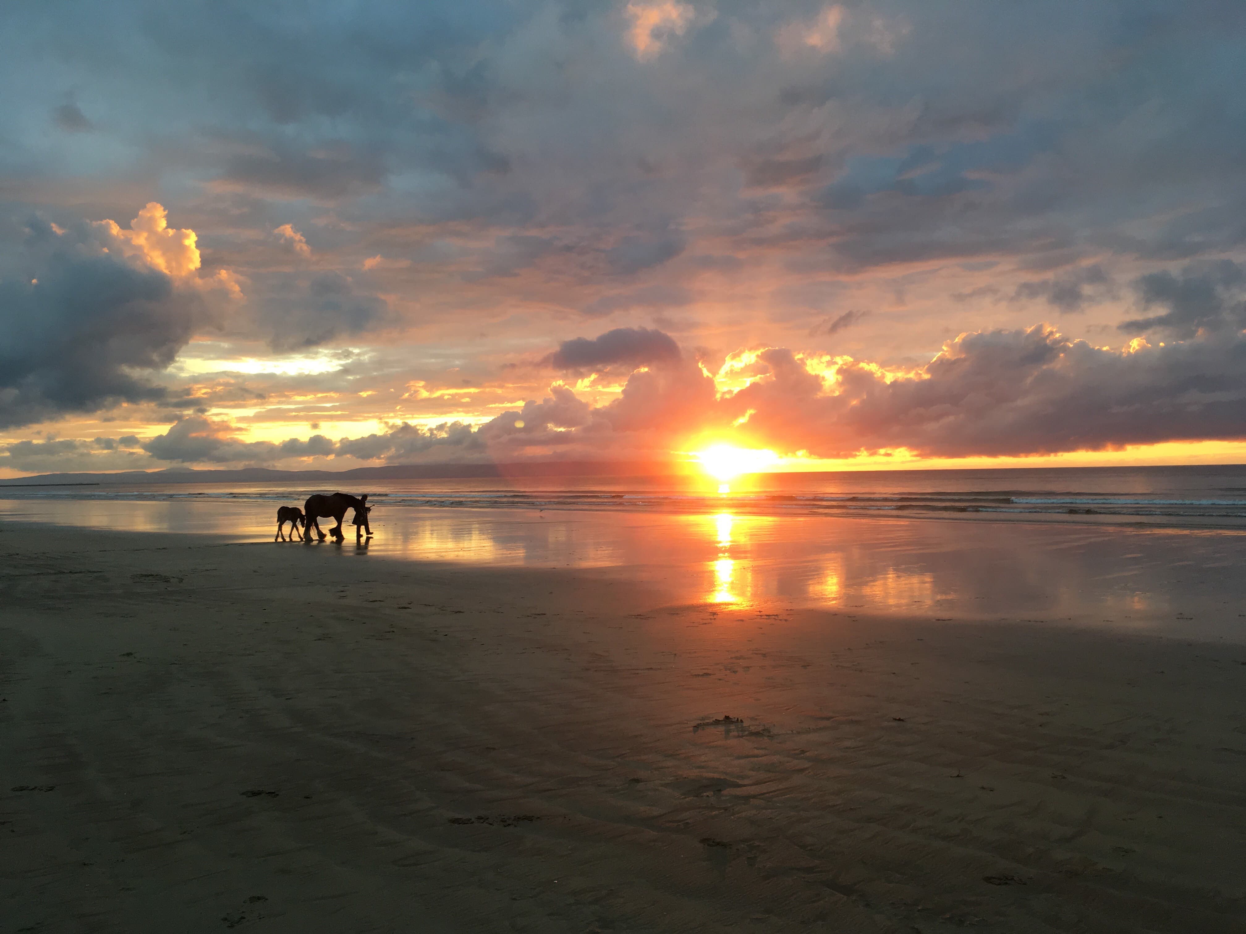 This evocative coastal sunset by Lord Birt really makes you want to be there. 