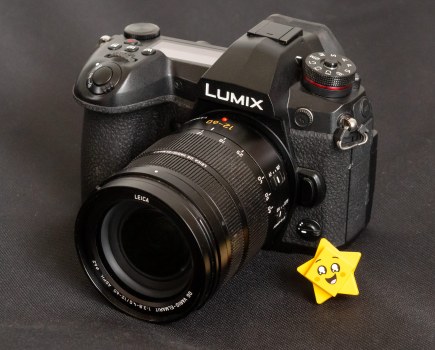 Panasonic Lumix G9 with Leica 12-60mm lens, Photo: Joshua Waller / AP