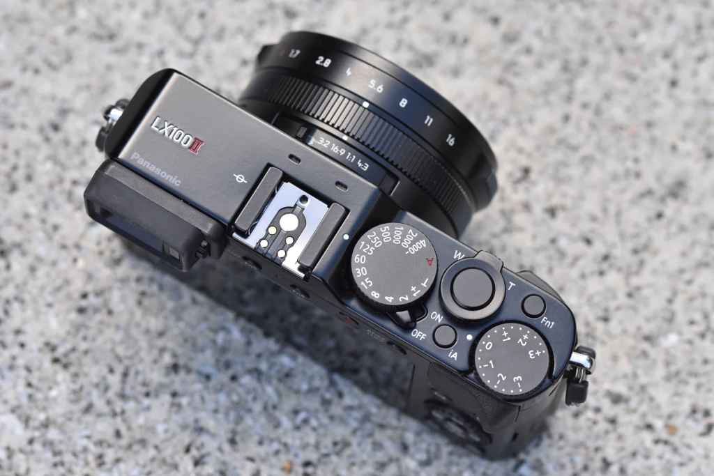Lumix LX100 II top plate