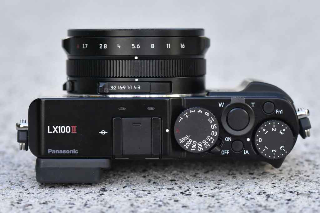 Lumix LX100 II top plate