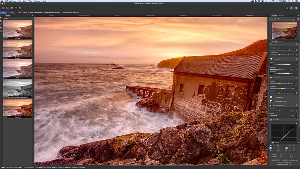 Affinity Photo HDR