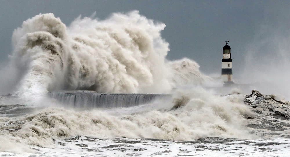 Owen Humphreys Stormy seas