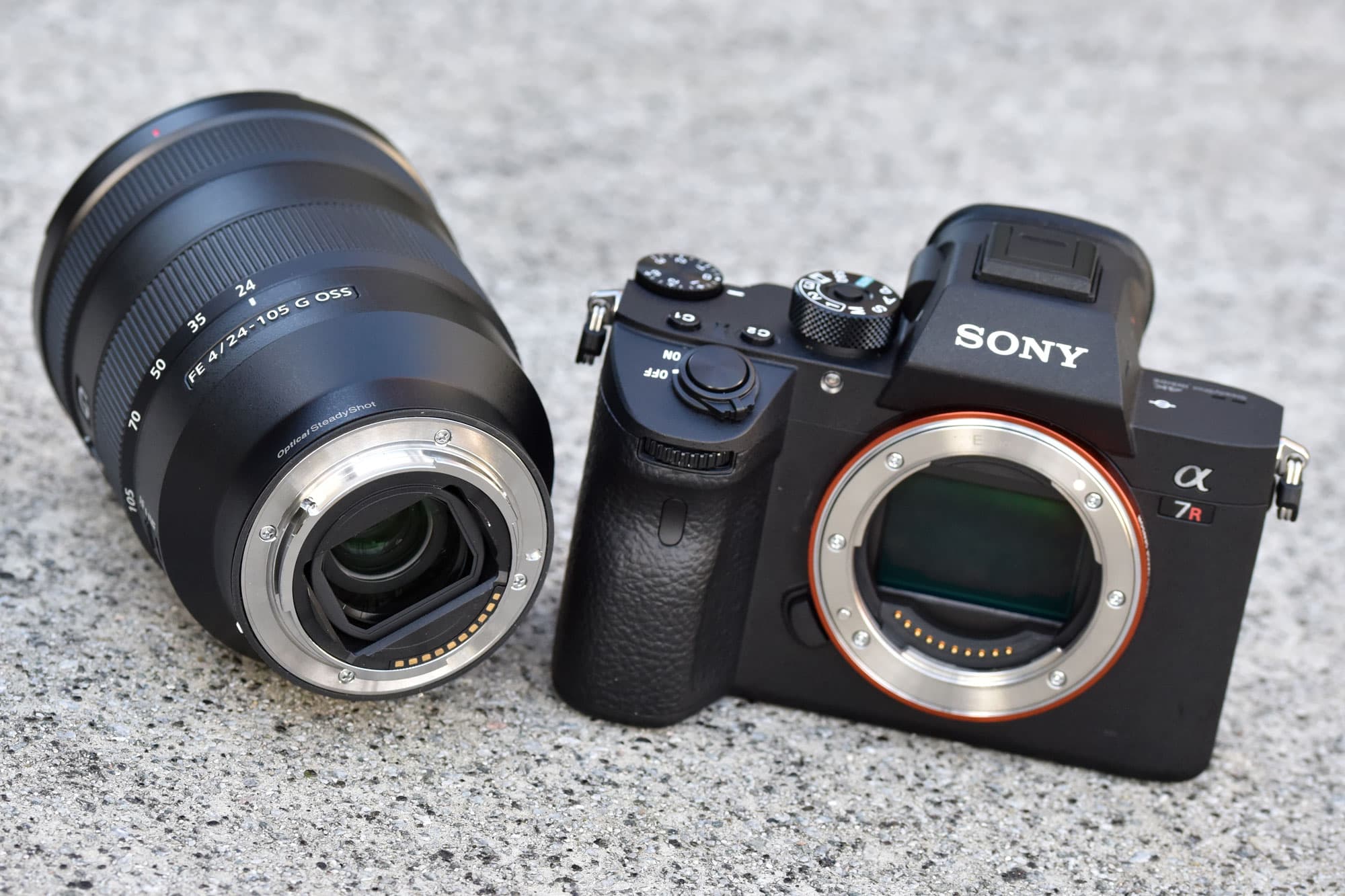 Sony A7 IV Camera and Sony FE 24-105mm F4 G OSS Lens