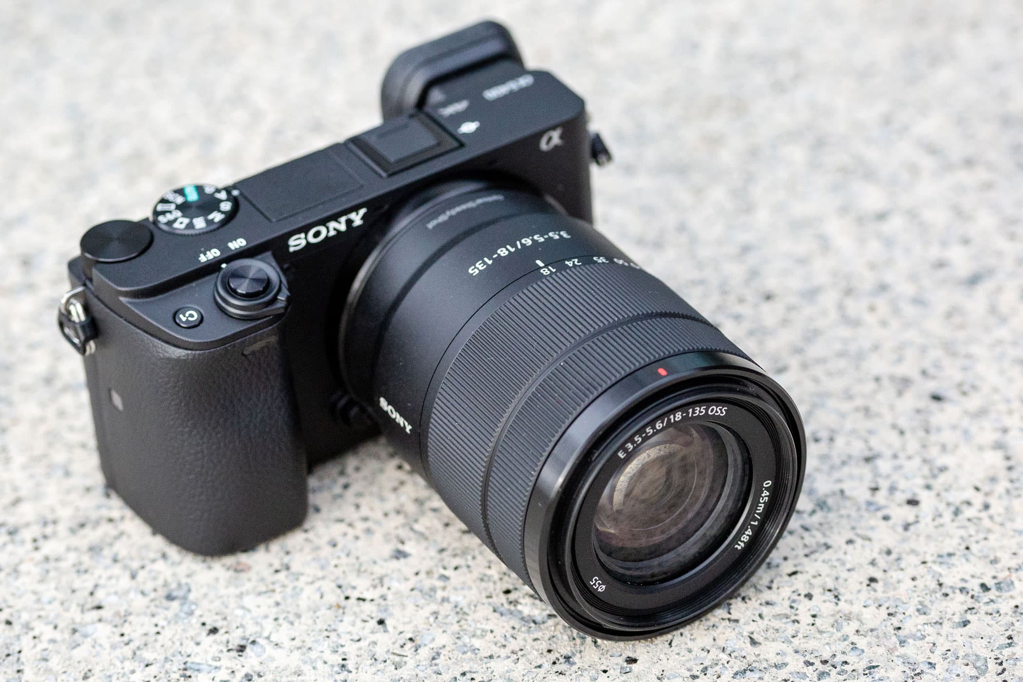 sony alpha 6400 mirrorless camera