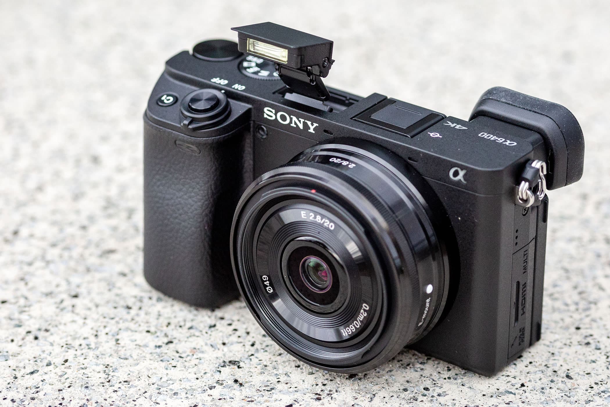 Sony Alpha a6400 Mirrorless 4K Video Camera with E 18-135mm f/3.5