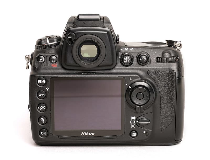 Nikon D700 back