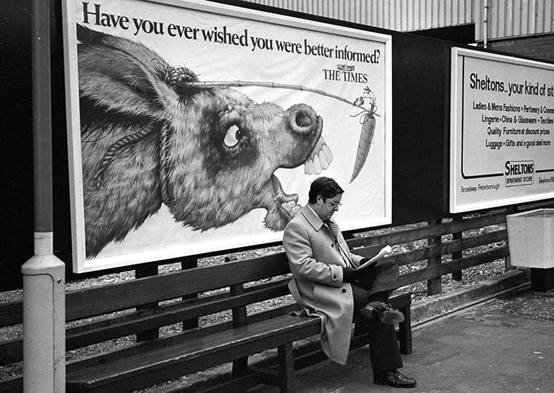 Street photography adverts