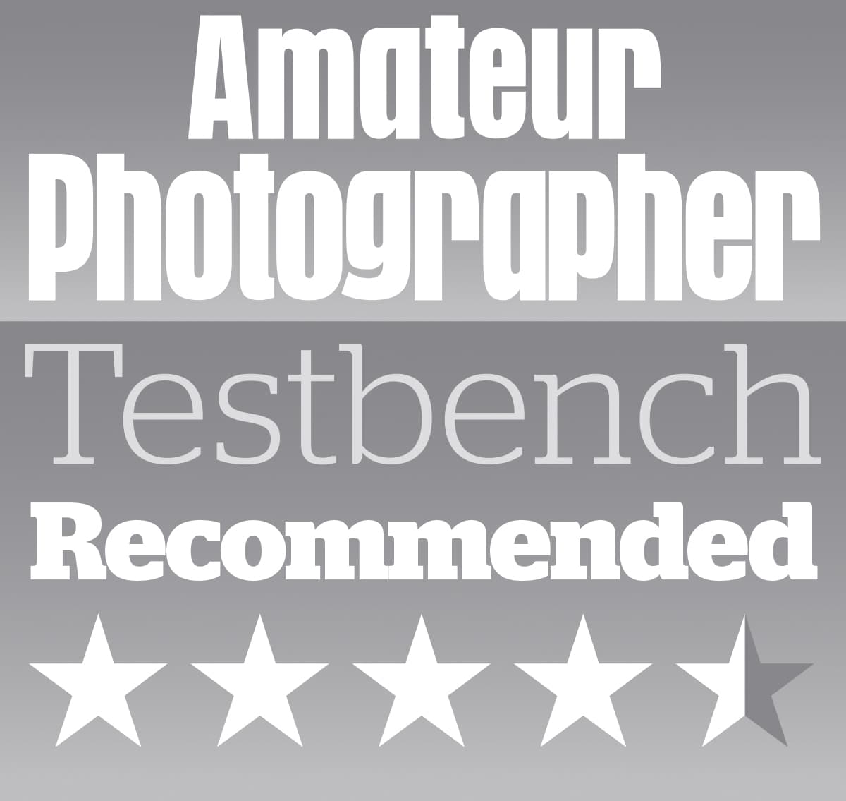 4.5 stars recommended testbench award