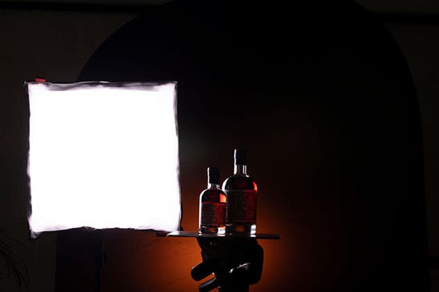 Lighting product shots LED set-up