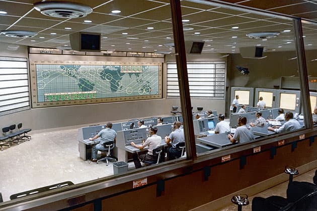 NASA Mercury Control Room