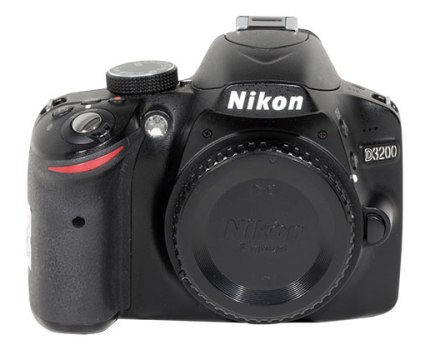 Nikon D3200 front