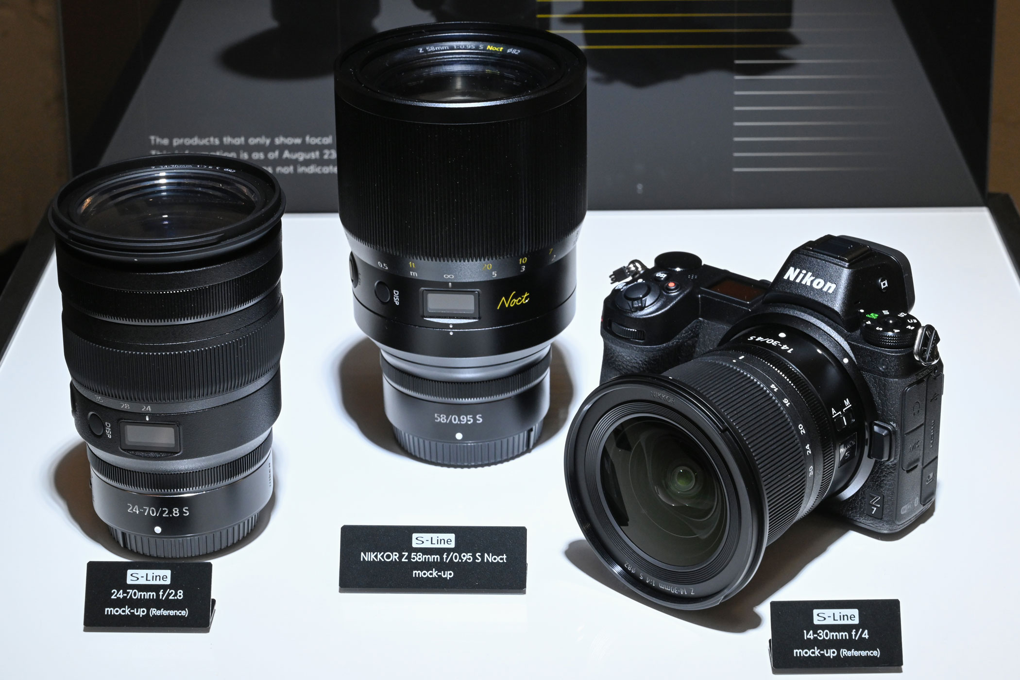 Nikon S lens mockups