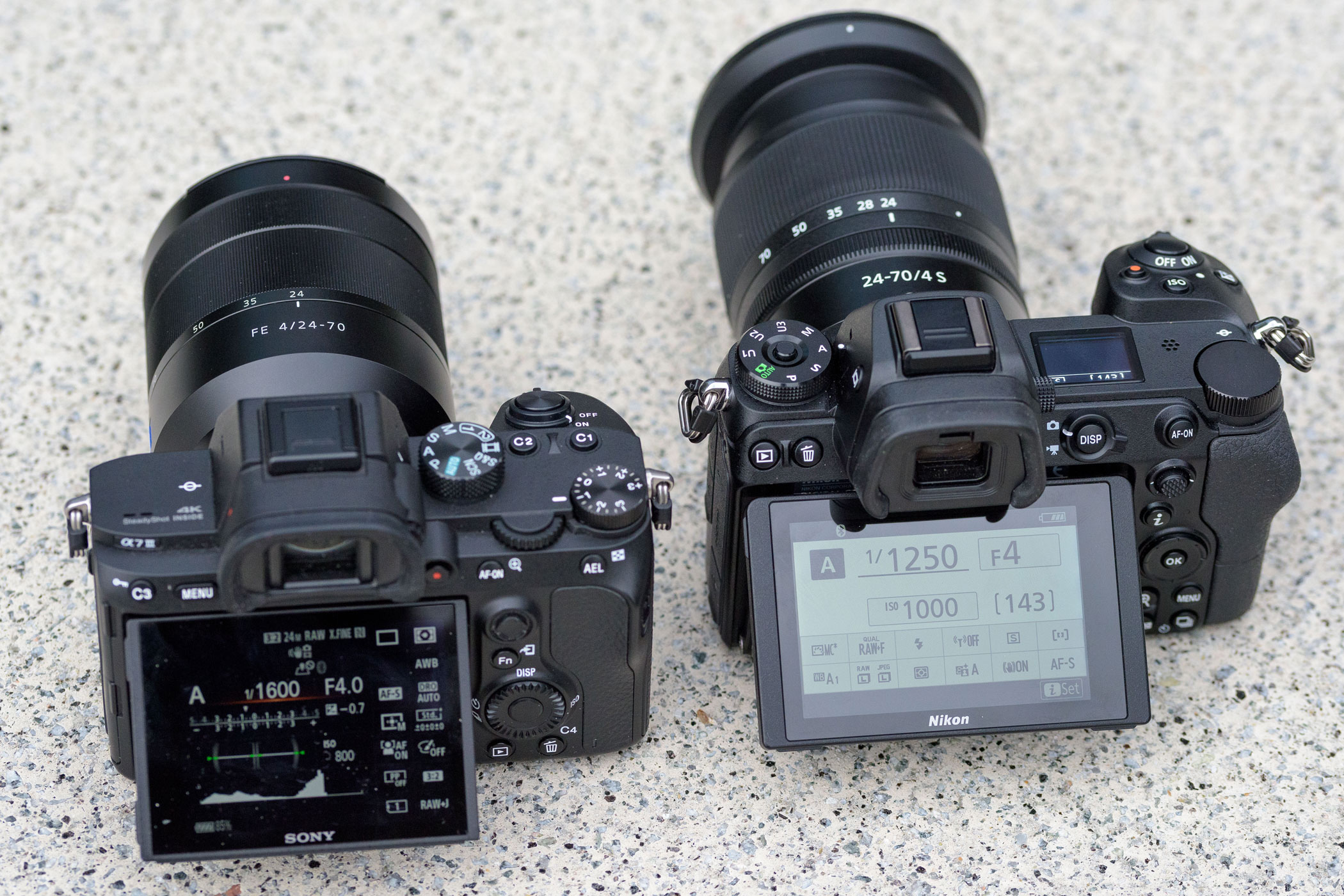 Nikon Z7 vs Sony A7III