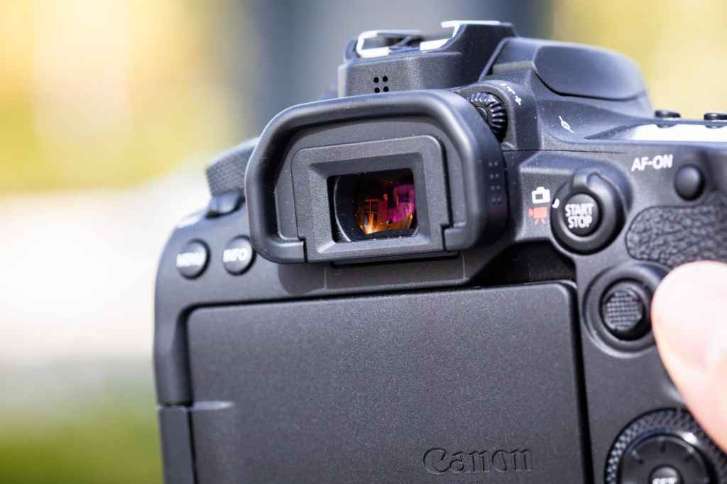 Canon EOS 90D viewfinder