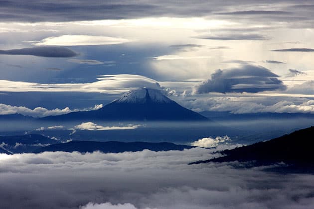 Landscape volcano