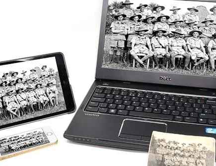 how to digitise photos and slides