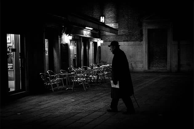 Street photography at night