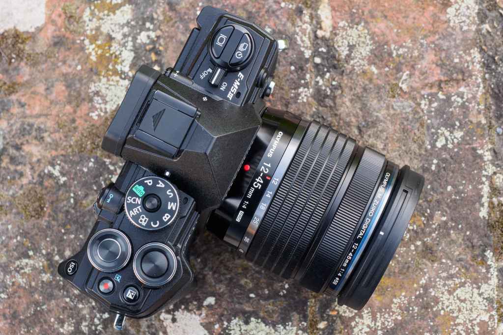 Olympus M.Zuiko Digital ED 12-45mm F4 Pro lens mounted on OM Micro Four Thirds Camera 