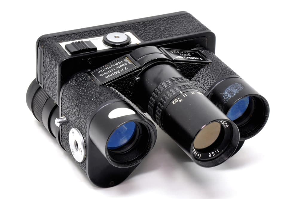 The Tasco Bino/Cam combined a 110 camera with binoculars