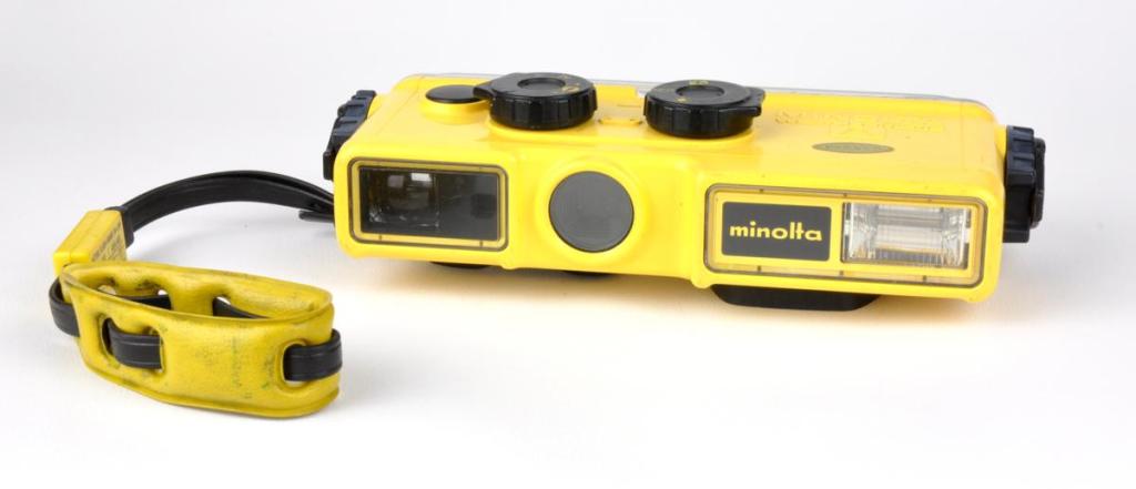 The waterproof Minolta Weathermatic