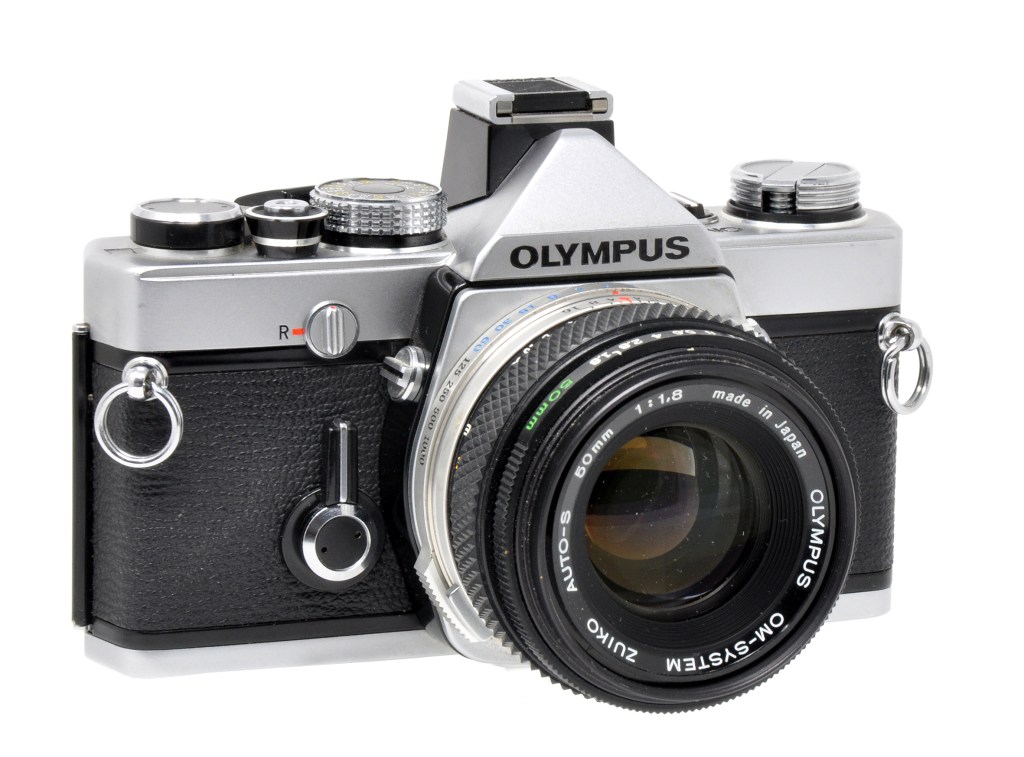 The Olympus OM series of 35mm SLRs were beloved by many during the 1970s and still have a cult following today. Photo John Wade