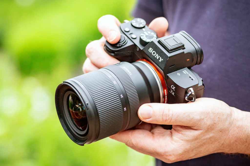 Sony A7 III with Tamron 17-28mm lens