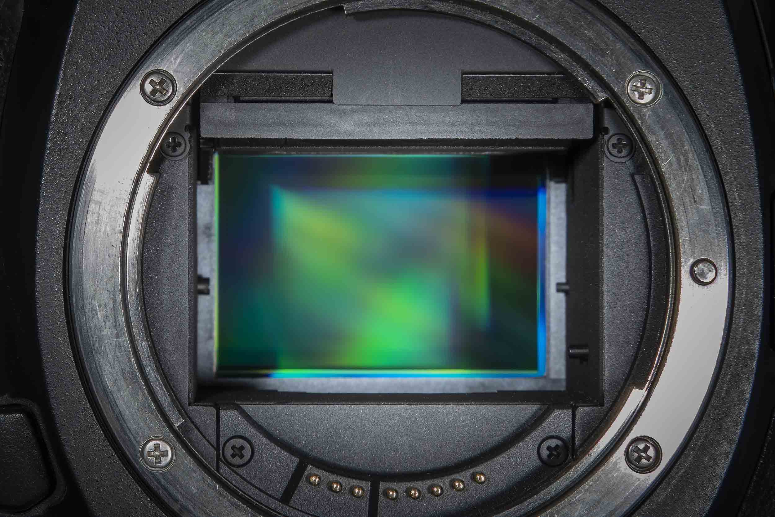 A clean camera sensor