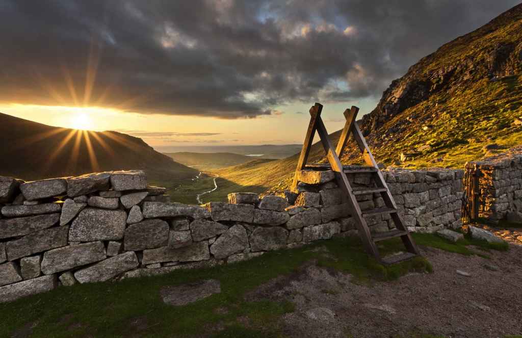 Best landscape photography locations in Northern Ireland The Hares Gap