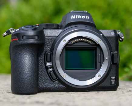 The Nikon Z5 has a full-frame sensor - shown here body only - MT