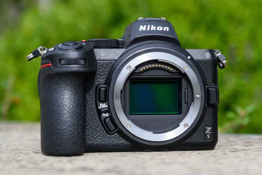 The Nikon Z5 has a full-frame sensor - shown here body only - MT