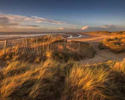 research and reccy your landscape photography location golden hour at the beach