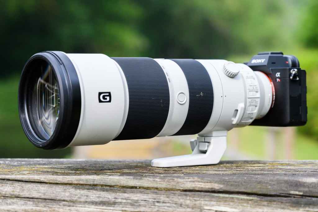The Sony FE 200-600mm F5.6-6.3 G OSS being reviewed by the AP technical team