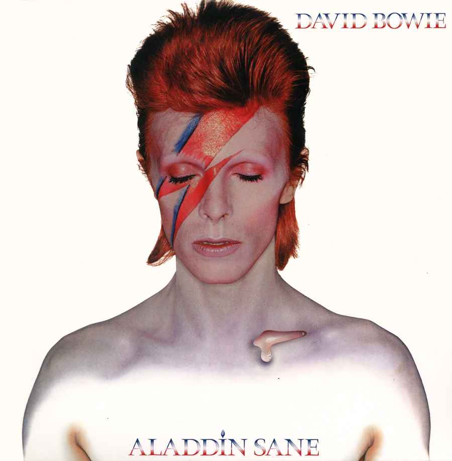 David Bowie album cover of Aladdin Sane