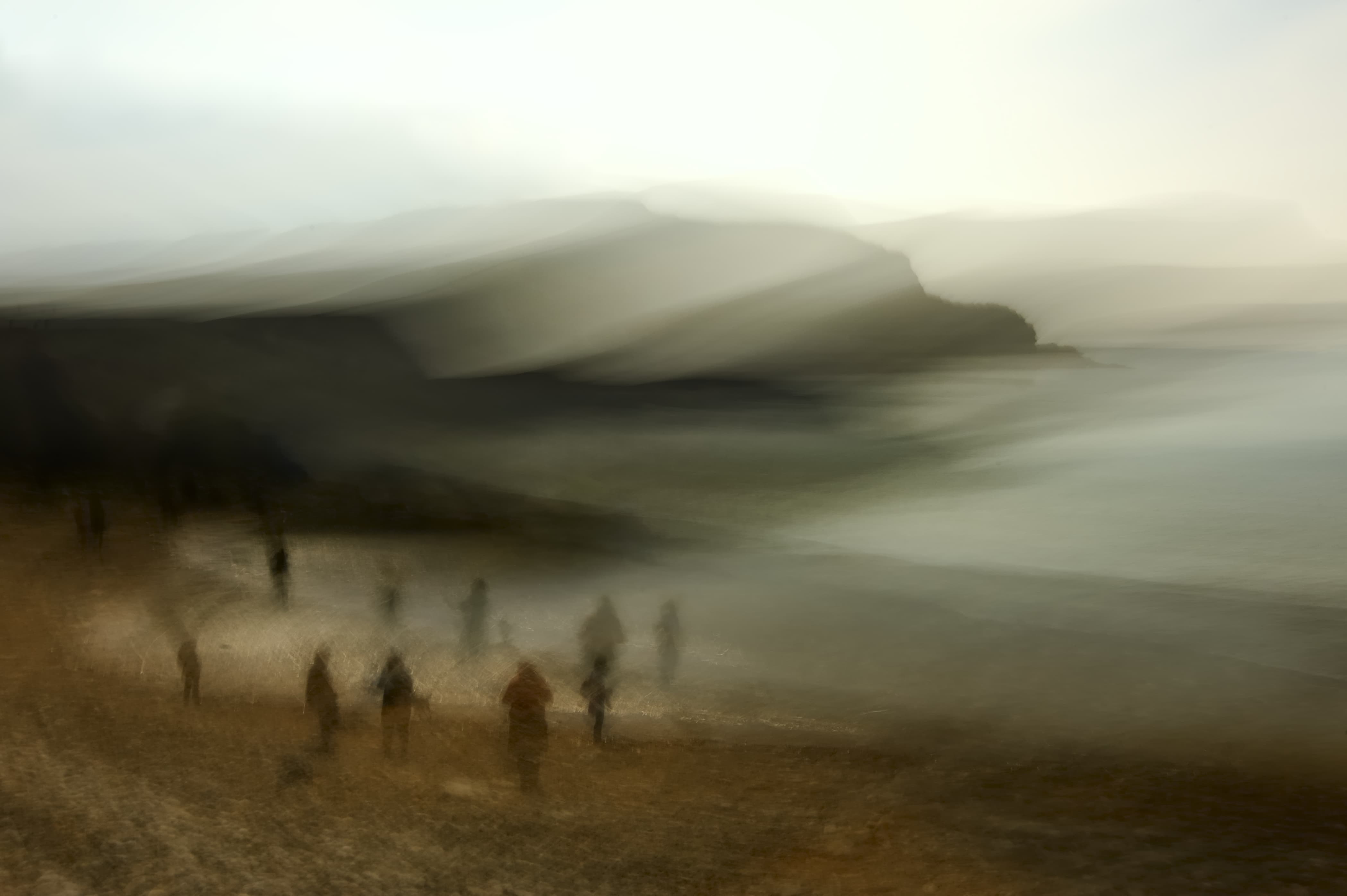 people in motion, ICM-Intentional Camera Movement, FRANcisco