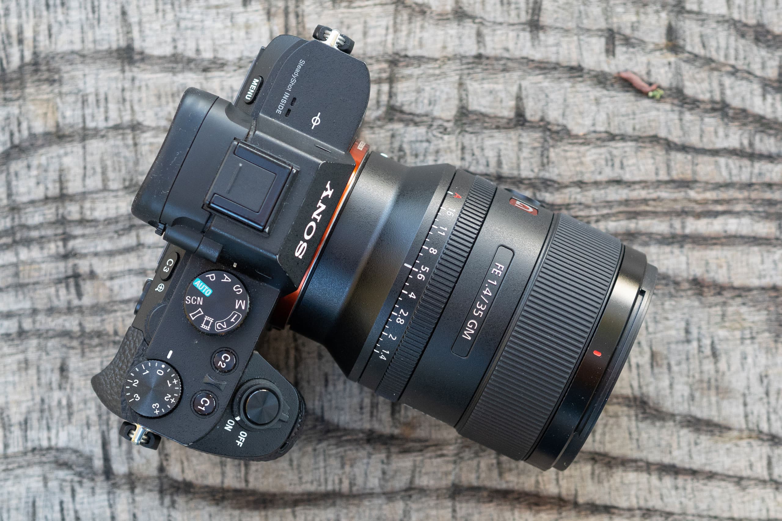 Sony A7 IV Camera and Sony FE 35mm F1.8 Lens