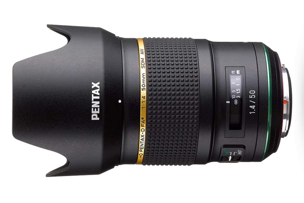 Pentax FA 50mm f1.4 SDM AW Lens