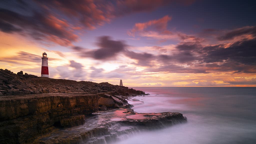 Portland Bill Lighthouse landscape photography, shooting landscape