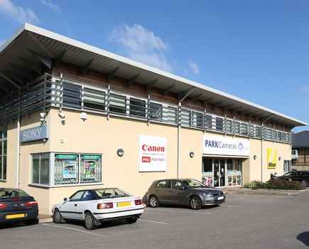 View of the Park Cameras store from the car park