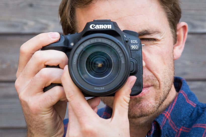 Canon EOS 90D in use, reviewed by Michael Topham