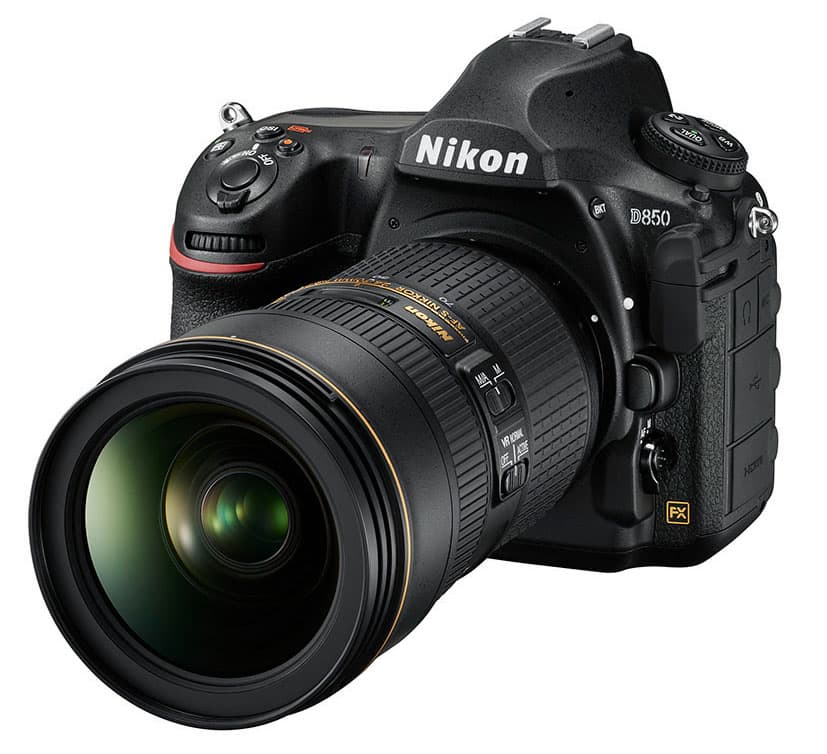 The Nikon D850 DSLR
