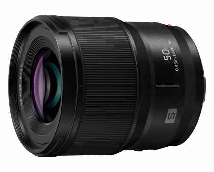 Black panasonic S S50 lens