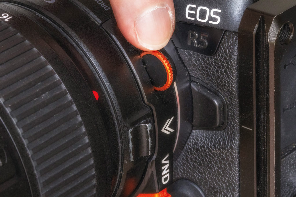 Canon Eos R5 VND filter