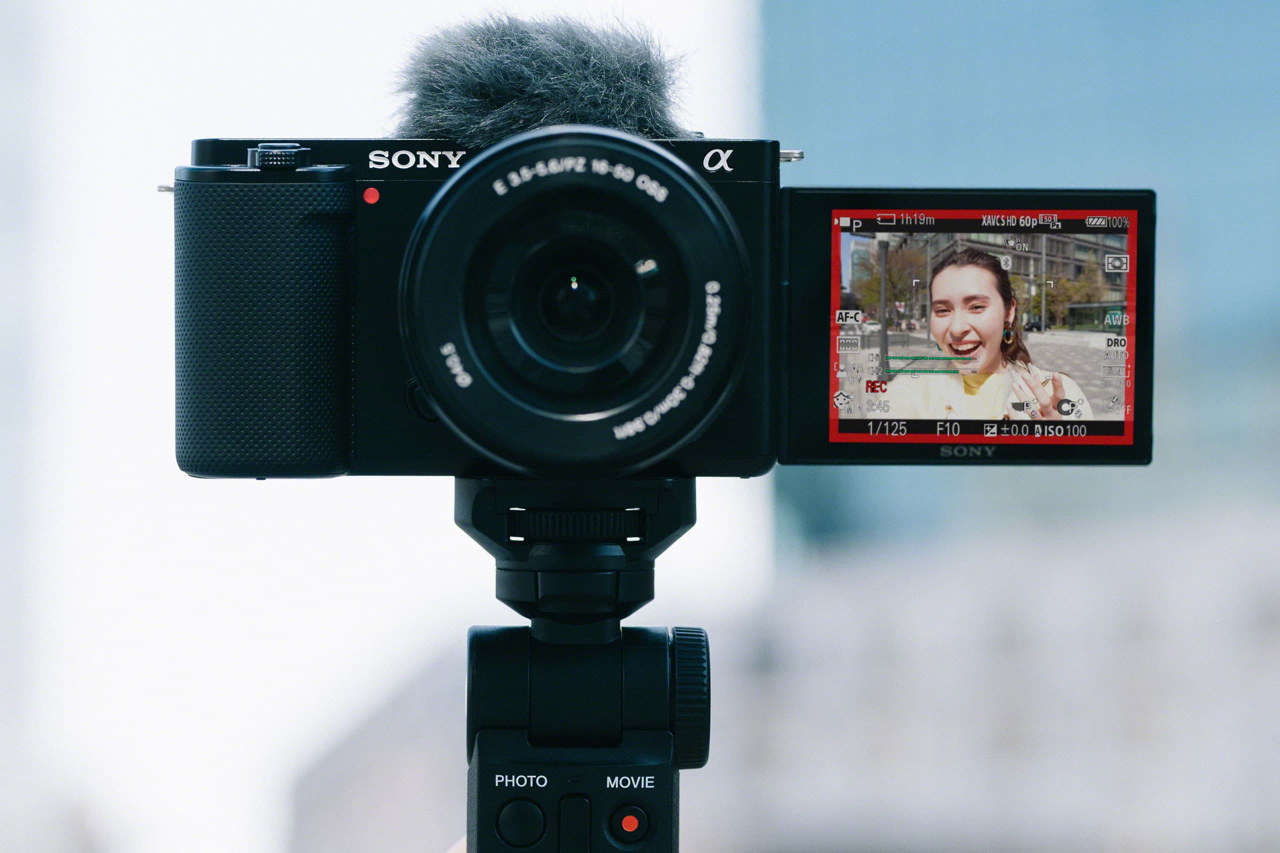 Sony ZV-E10 is a vlogger-friendly camera with interchangeable