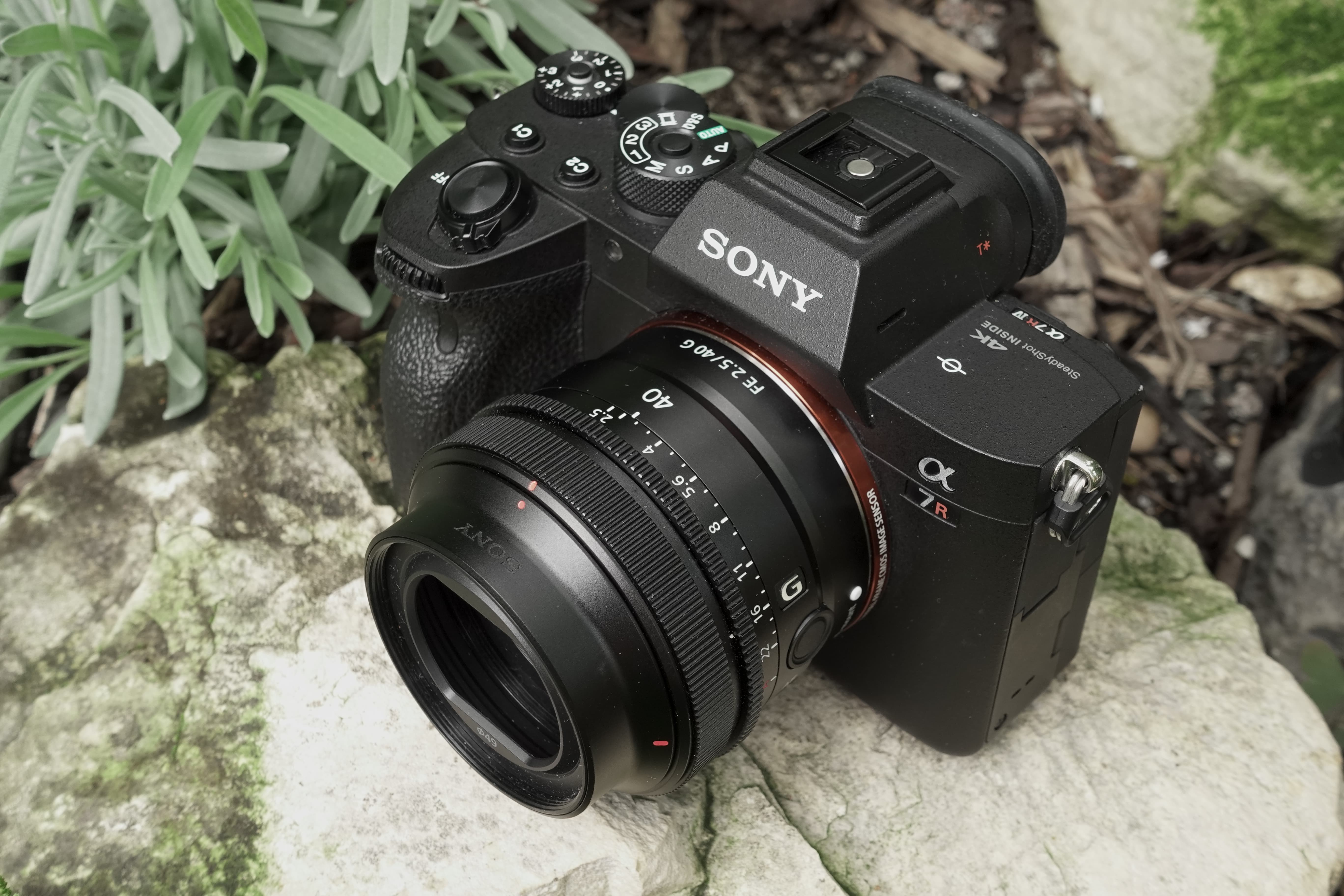 Sony FE 40mm f2.5 G Lens on the Sony A7R IV.