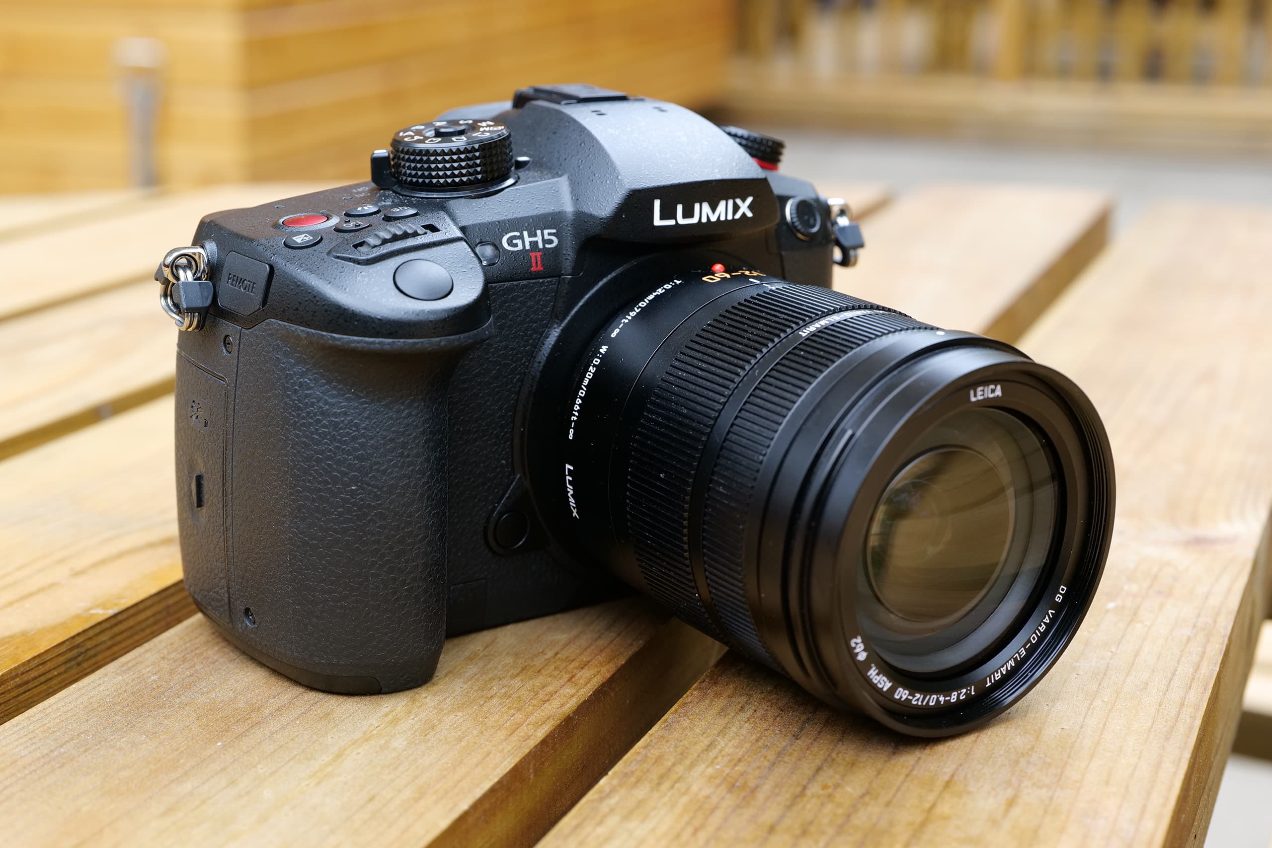 Panasonic Lumix GH5 II with 12-60mm lens