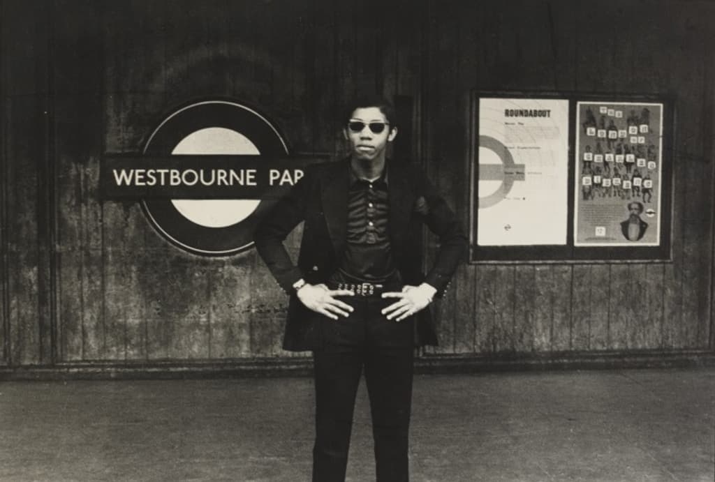 Charlie Phillips - Man on Westbourne Park Tube Station