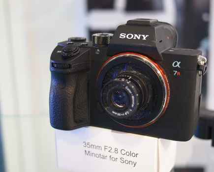 Minox 35mm lens on Sony E-Mount